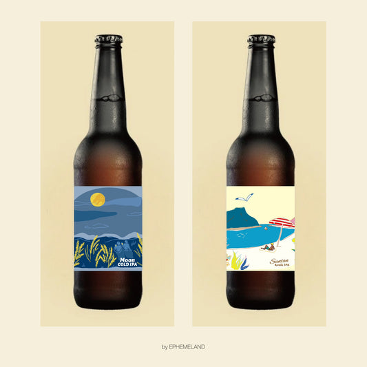 【新作ビールのご案内】Moon & Suntan