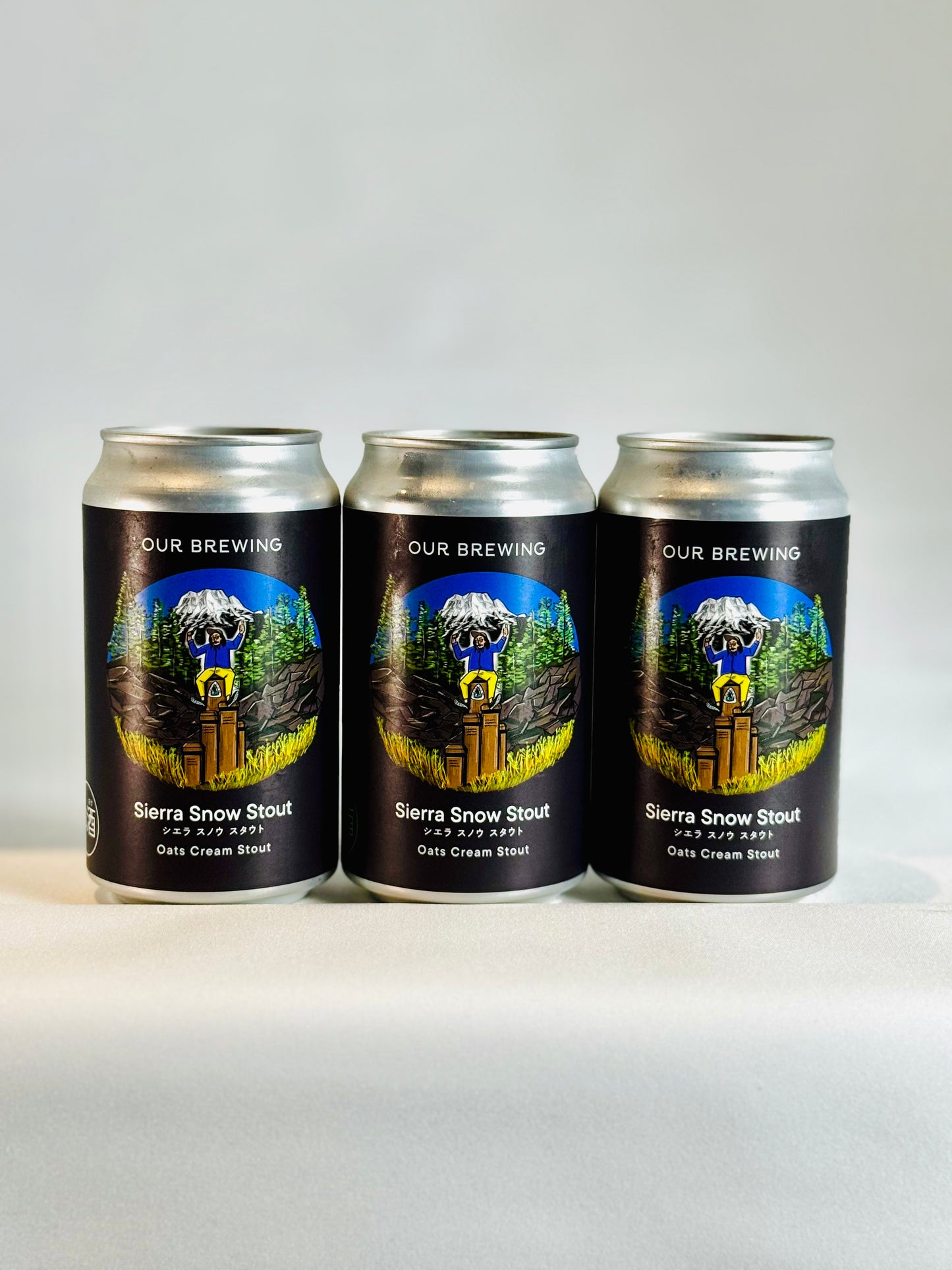Sierra Snow Stout(シエラ・スノー・スタウト) 365ml缶【Oat Cream Stout】
