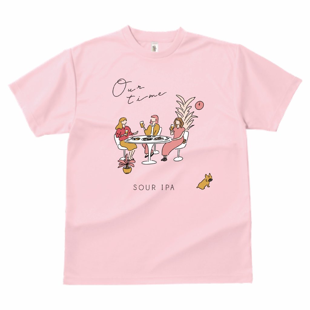 ドライ生地Tシャツ【アワータイム】