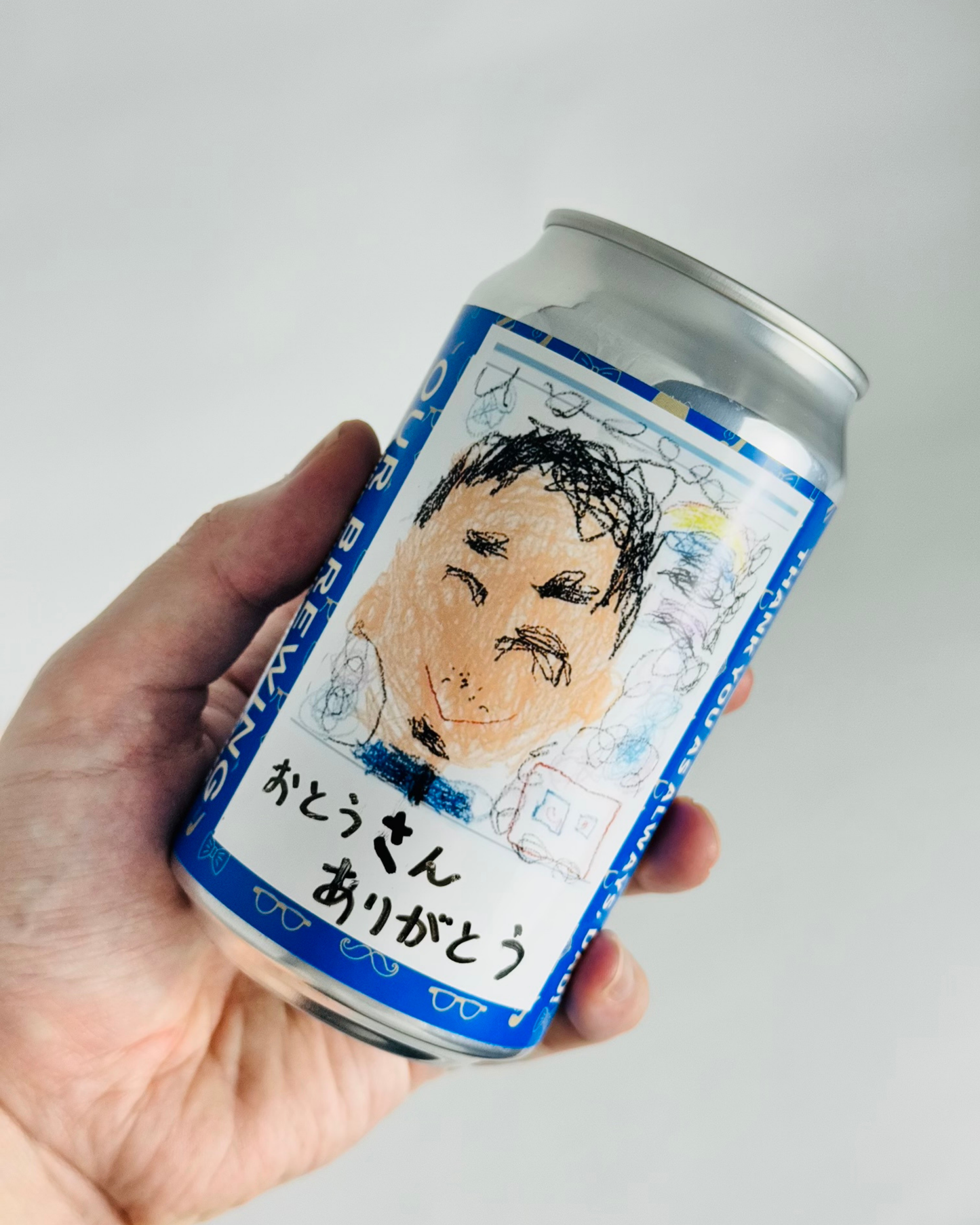 父の日オリジナルビールセット【商品説明より画像データをお送りください】
