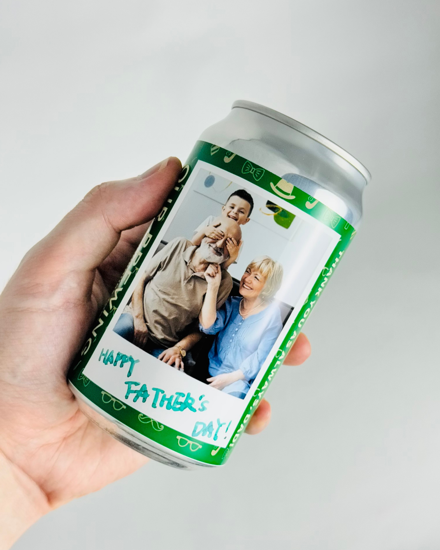 父の日オリジナルビールセット【商品説明より画像データをお送りください】