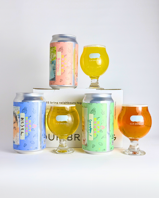 誕生日オリジナルビールセット【商品説明より画像データをお送りください】