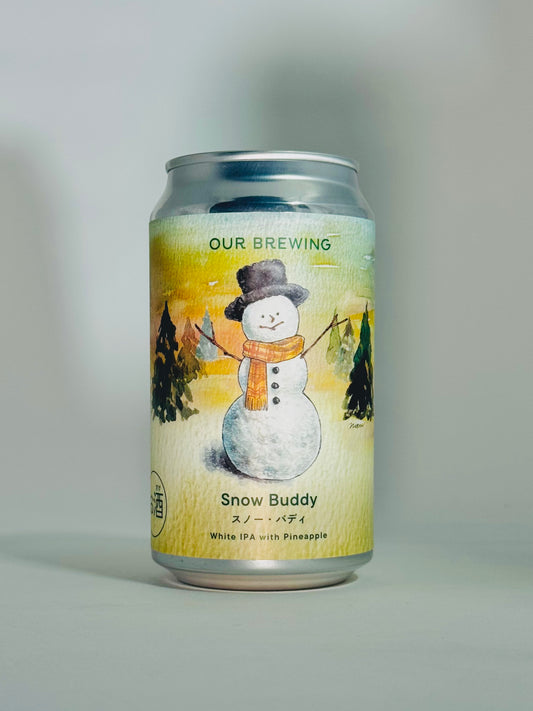 Snow Buddy(スノー・バディー)365ml缶【White IPA with Pineapple】