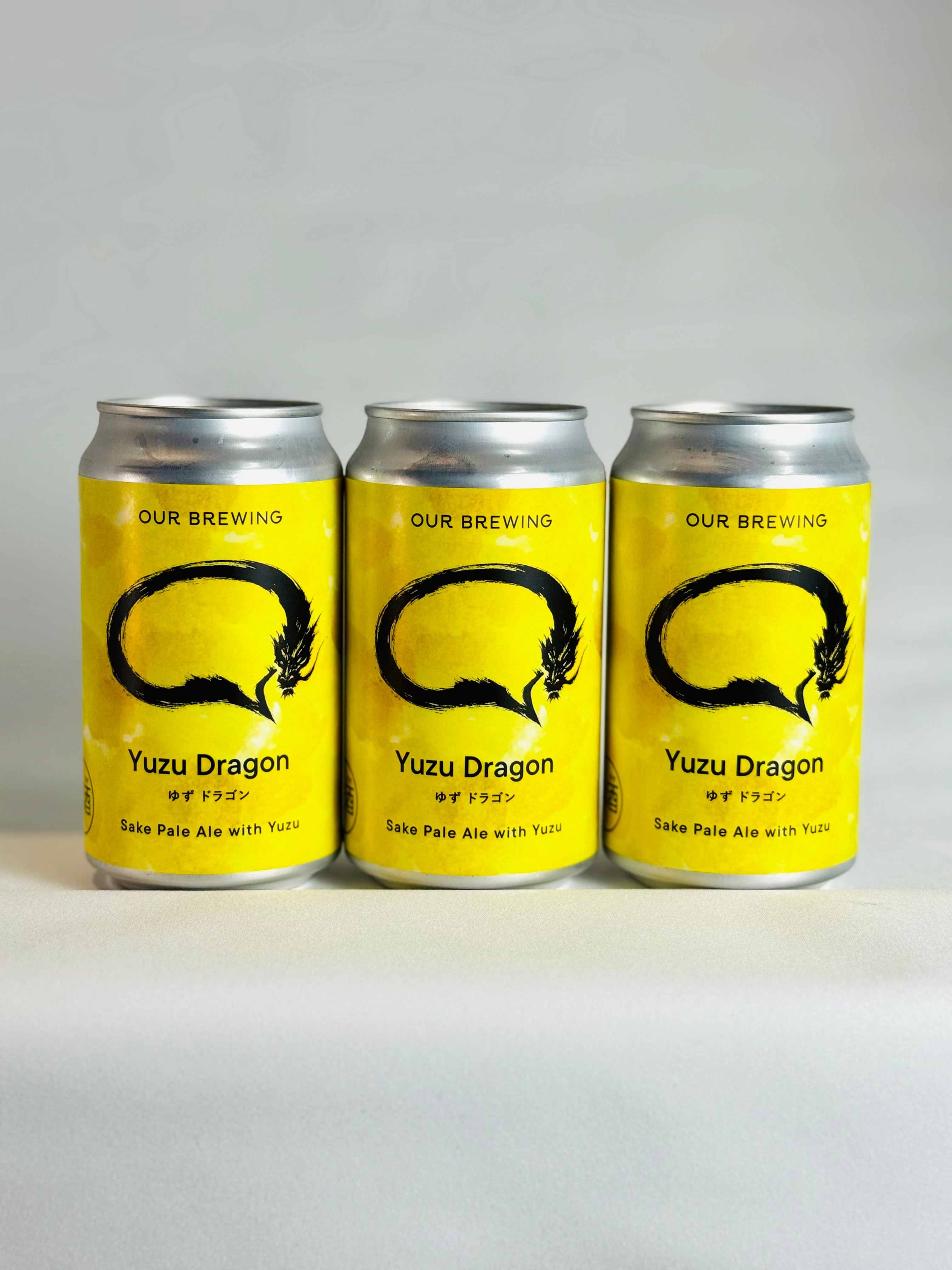 Yuzu Dragon(ゆずドラゴン)365ml缶【Sake Pale Ale with Yuzu】 – OUR