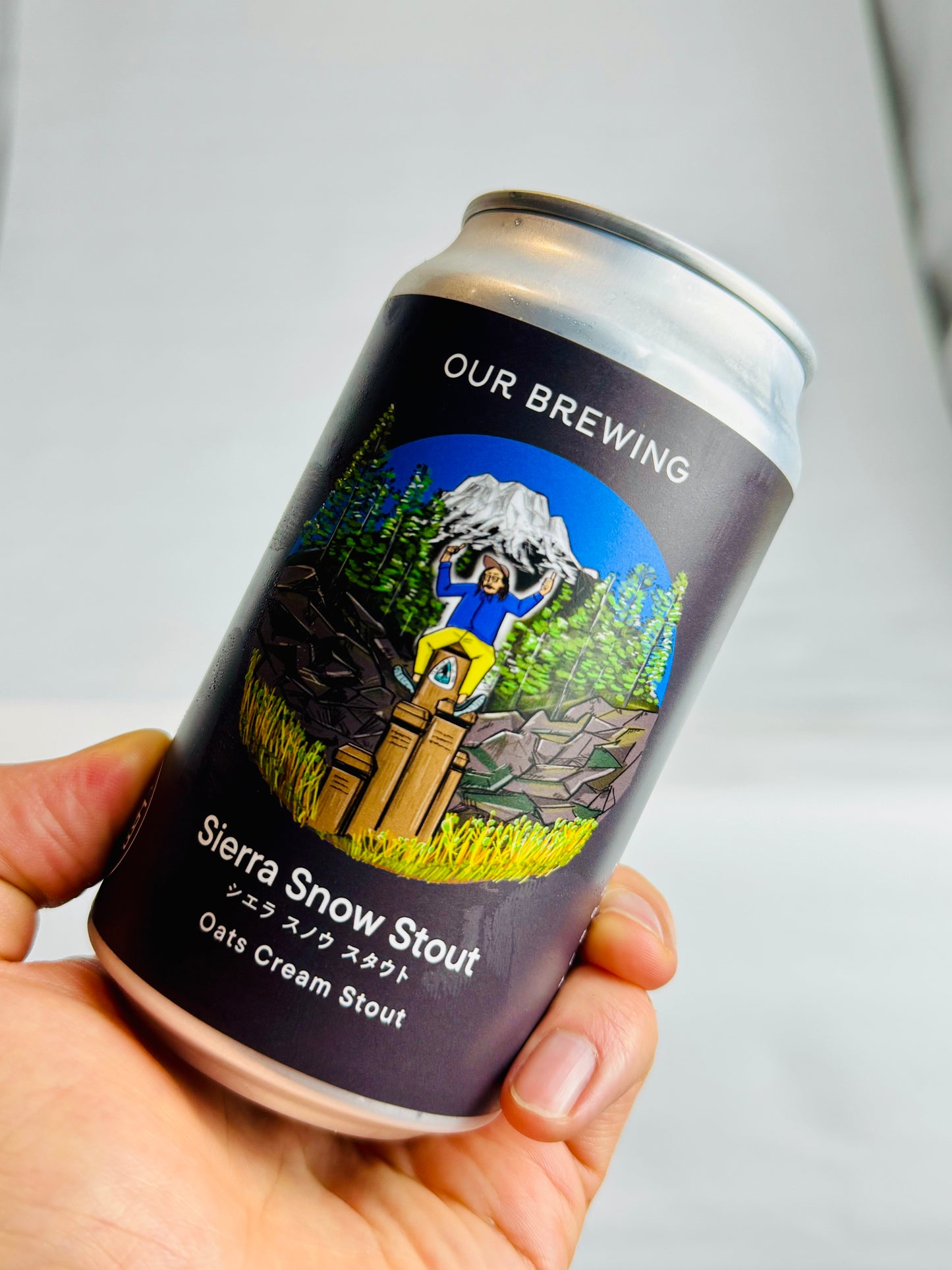 Sierra Snow Stout(シエラ・スノー・スタウト) 365ml缶【Oat Cream Stout】