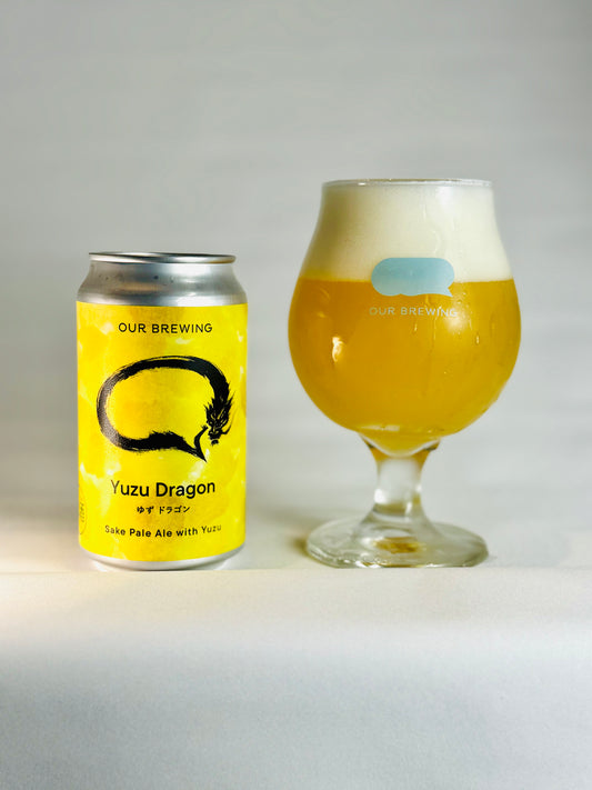 Yuzu Dragon(ゆずドラゴン)365ml缶【Sake Pale Ale with Yuzu】