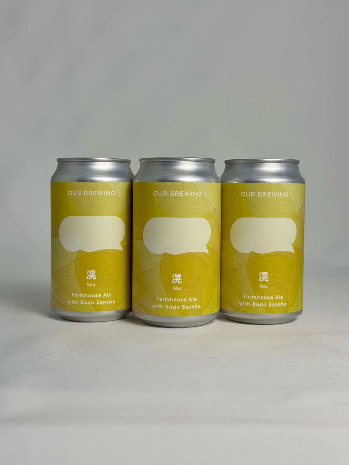 滉-kou-(コウ)365ml缶【Farmhouse Ale with Budo Sansho(ファームハウスエール with ぶどう山椒)】