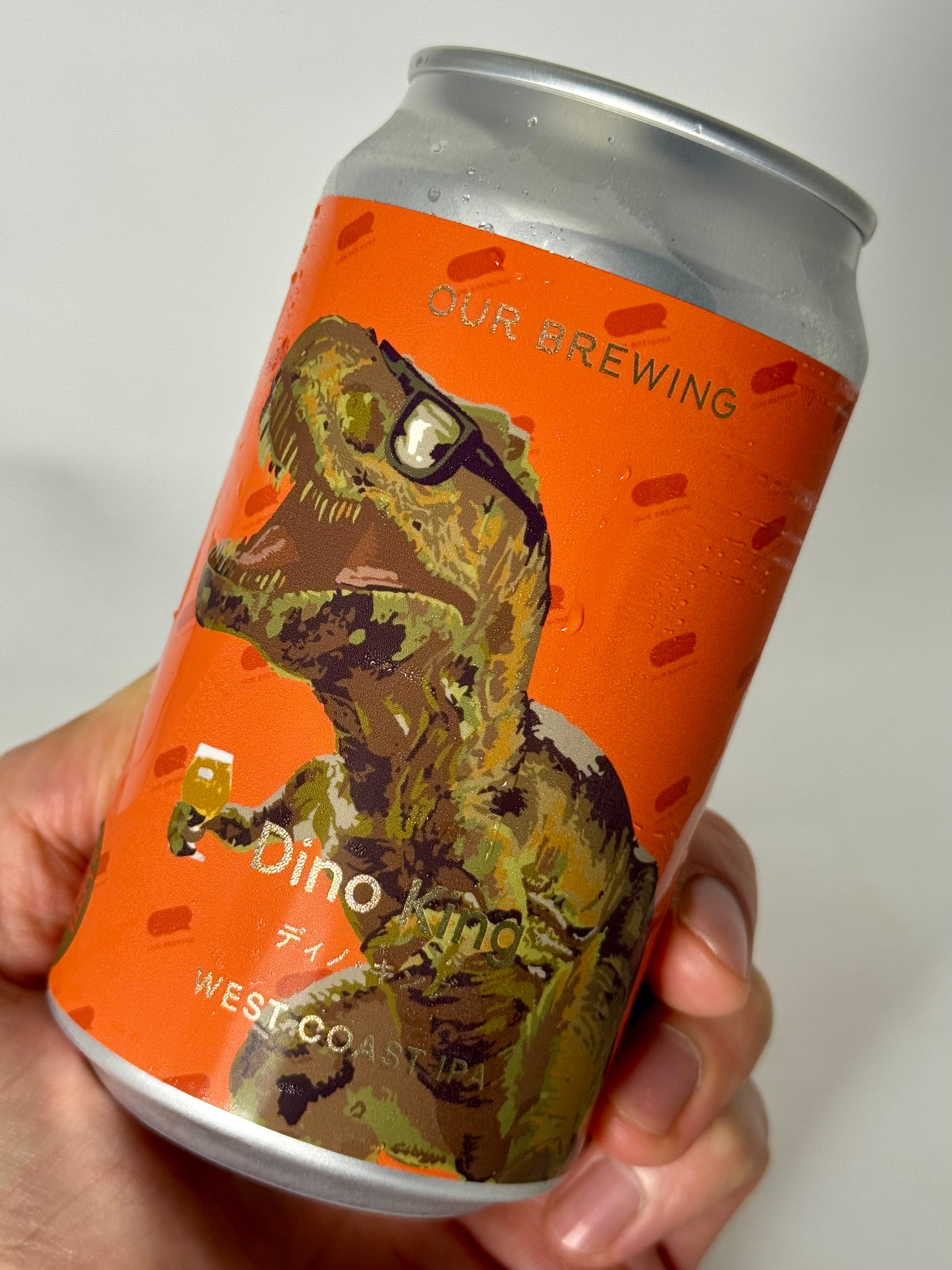 Dino King(ディノ・キング)365ml缶【West Coast IPA】 – OUR BREWING